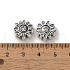 Tibetan Style Alloy Beads PALLOY-P302-12B-AS-3