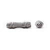 Non-Tarnish 304 Stainless Steel Beads STAS-C059-02P-1