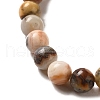 Natural Crazy Lace Agate Round Bead Strands G-M272-03-6mm-5