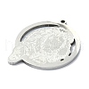 Non-Tarnish 201 Stainless Steel Pendants STAS-R118-13P-2