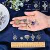DIY Tibetan Style Dangle Earring Making Kits FIND-SC0001-71-3