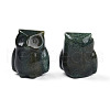 Natural Indian Agate Owl Display Decorations G-N345-04E-2