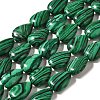 Synthetic Malachite Beads Strands G-I377-A05-2