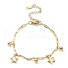 304 Stainless Steel Bracelets BJEW-R003-03G-01-2