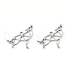 Non-Tarnish 201 Stainless Steel Pendants STAS-N091-164P-2
