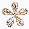 Unfinished Hollow Wood Big Pendants WOOD-N006-92-1
