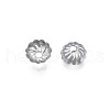 Non-Tarnish 304 Stainless Steel Bead Caps STAS-S057-50A-P-3