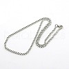 304 Stainless Steel Necklaces NJEW-F027-41-2.5mm-1