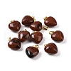 Natural Mahogany Obsidian Pendants G-I311-A24-G-3