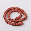 Natural Lava Rock Beads Strands G-L435-01-6mm-12-2