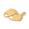 Ion Plating(IP) 304 Stainless Steel Pendants STAS-B056-18G-2