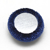 Velvet Cloth Fabric Covered Cabochons WOVE-S084-11E-3