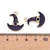 Halloween Theme Alloy Enamel Pendants ENAM-T020-07L-3