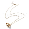 Alloy Pendant Necklaces NJEW-H031-01A-G-3