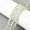 Natural Prehnite Beads Strands G-C179-A4mm-09-1