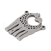 Non-Tarnish 201 Stainless Steel Pendants STAS-A094-19P-2
