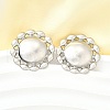 304 Stainless Steel Stud Earrings EJEW-B140-03P-1