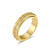 Simple Style 304 Stainless Steel Rotating Finger Rings FS-WGCAB4E-05-2
