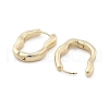 Brass Hoop Earrings for Women EJEW-M071-02G-02-2