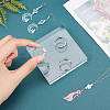 Transparent Acrylic Display Decorations DJEW-WH0015-70-4