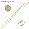 Iron Cable Chains Necklace Making MAK-PH0004-17-6