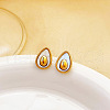 304 Stainless Steel Stud Earrings FS-WGDDBAD-02-1