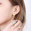 Unicraftale 304 Stainless Steel Stud Earring Findings STAS-UN0016-76G-6