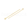 Ion Plating(IP) 304 Stainless Steel Eye Pins STAS-G075-17G-03-2