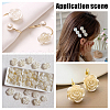 WADORN 160Pcs 4 Styles ABS Plastic Beads KY-WR0001-05-6
