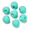 Rubberized Acrylic Beads OACR-G012-05C-1