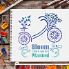 Plastic Reusable Drawing Painting Stencils Templates DIY-WH0172-189-6