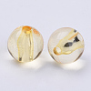 Transparent Acrylic Beads TACR-Q255-8mm-V-4