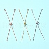 5Pcs Rack Plating Adjustable Brass Slider Bracelet Making MAK-FS0001-03P-12