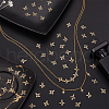 Unicraftale 100Pcs 201 Stainless Steel Tiny Cross Charms FIND-UN0003-99-5