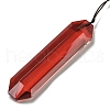 Glass Rectangle Hanging Suncatchers HJEW-P018-C06-2