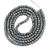 Baking Painted Glass Beads Strands DGLA-N010-4mm-09-2