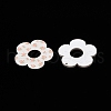 Flower Theme Printed Acrylic Pendants OACR-T028-06G-1