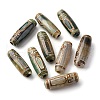 Tibetan Style dZi Beads TDZI-E004-02-3