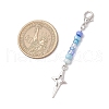 6Pcs Star Moon Sun Zinc Alloy Pendant Decorations HJEW-JM03159-03-3