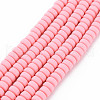 Handmade Polymer Clay Beads Strands CLAY-N008-118-2