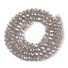 Electroplate Glass Beads Strands EGLA-A044-J4mm-B10-3