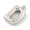 Non-Tarnish 304 Stainless Steel Pendants STAS-C102-16P-D-2