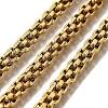 Ion Plating(IP) 304 Stainless Steel Link Chains CHS-S012-01G-1