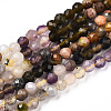Natural Mixed Gemstone Beads Strands G-D080-A01-03-17-4