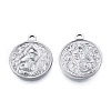 Non-Tarnish 201 Stainless Steel Pendants STAS-N098-200P-1