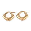 304 Stainless Steel Hoop Earrings EJEW-K278-16G-1
