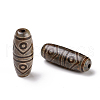 Tibetan Style dZi Beads X-TDZI-E004-37-1