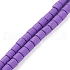 Handmade Polymer Clay Bead Strands CLAY-XCP0001-12-3