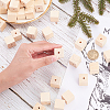 Natural Wood Beads WOOD-PH0008-98-6