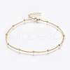 304 Stainless Steel Anklets AJEW-H013-04-2